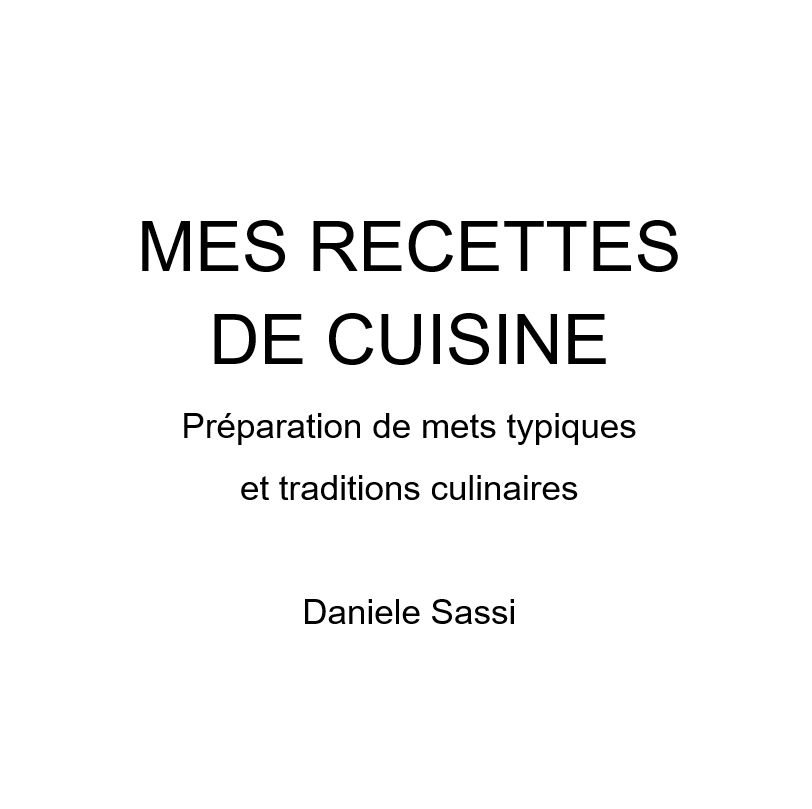 Mes recettes de cuisine